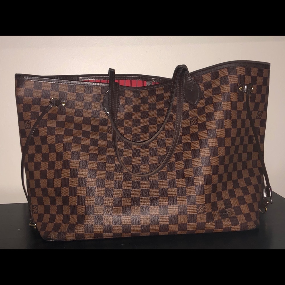 Authentic Louis Vutton Damier Neverfull GM